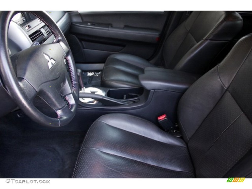 2007 Galant RALLIART - Ultra Red Pearl / Black photo #3