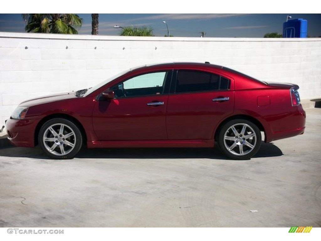 2007 Galant RALLIART - Ultra Red Pearl / Black photo #9