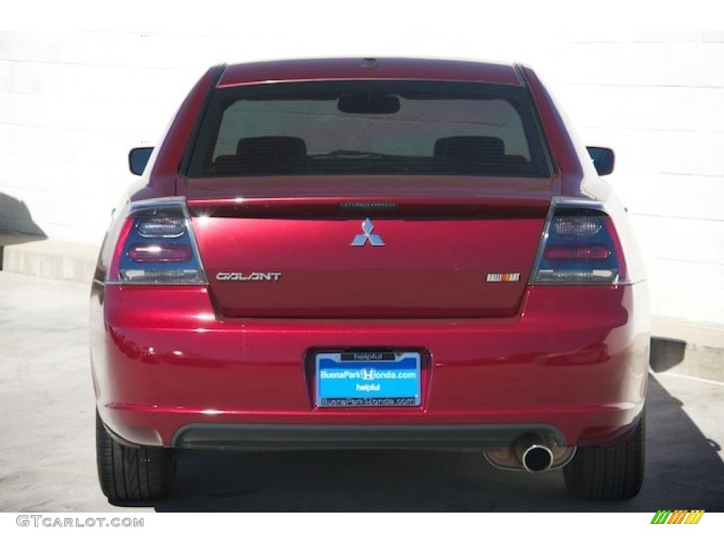 2007 Galant RALLIART - Ultra Red Pearl / Black photo #10