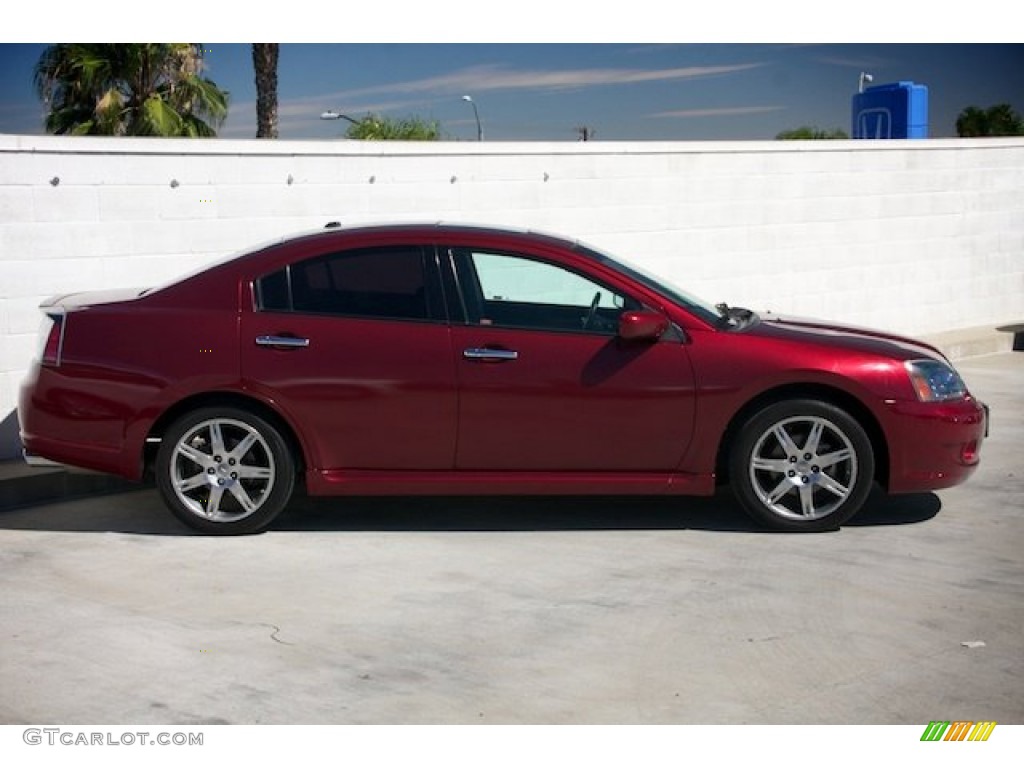 2007 Galant RALLIART - Ultra Red Pearl / Black photo #11