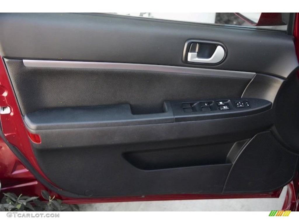 2007 Galant RALLIART - Ultra Red Pearl / Black photo #25