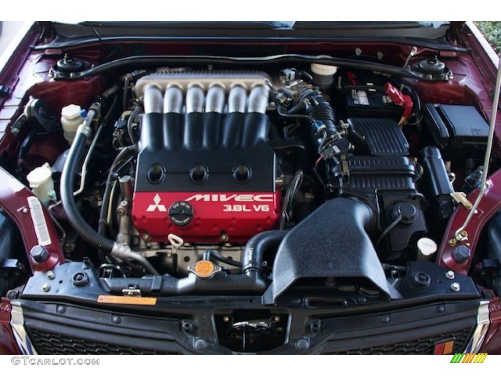 2007 Galant RALLIART - Ultra Red Pearl / Black photo #29