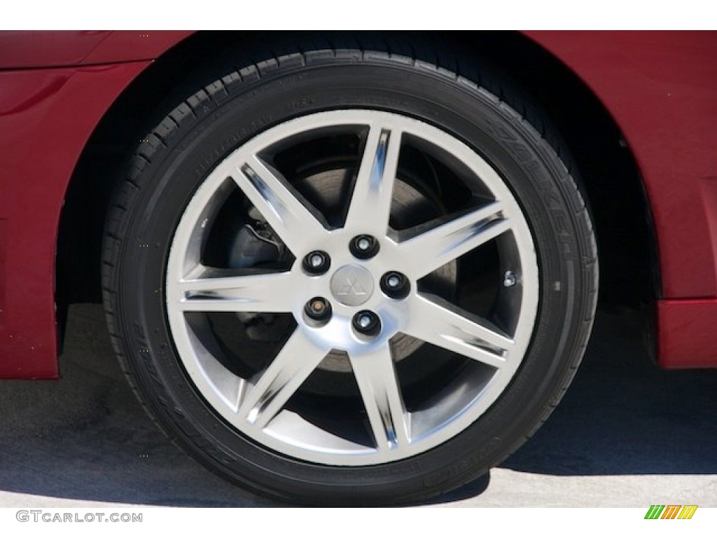 2007 Galant RALLIART - Ultra Red Pearl / Black photo #30