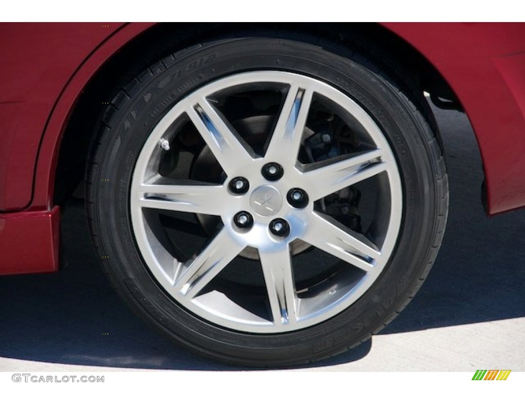 2007 Galant RALLIART - Ultra Red Pearl / Black photo #31
