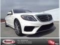 Diamond White Metallic - S 63 AMG 4MATIC Sedan Photo No. 1