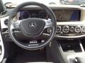 Porcelain/Black Exclusive 2014 Mercedes-Benz S 63 AMG 4MATIC Sedan Dashboard