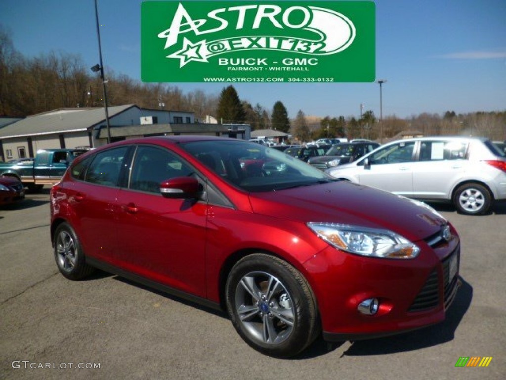 Ruby Red Ford Focus