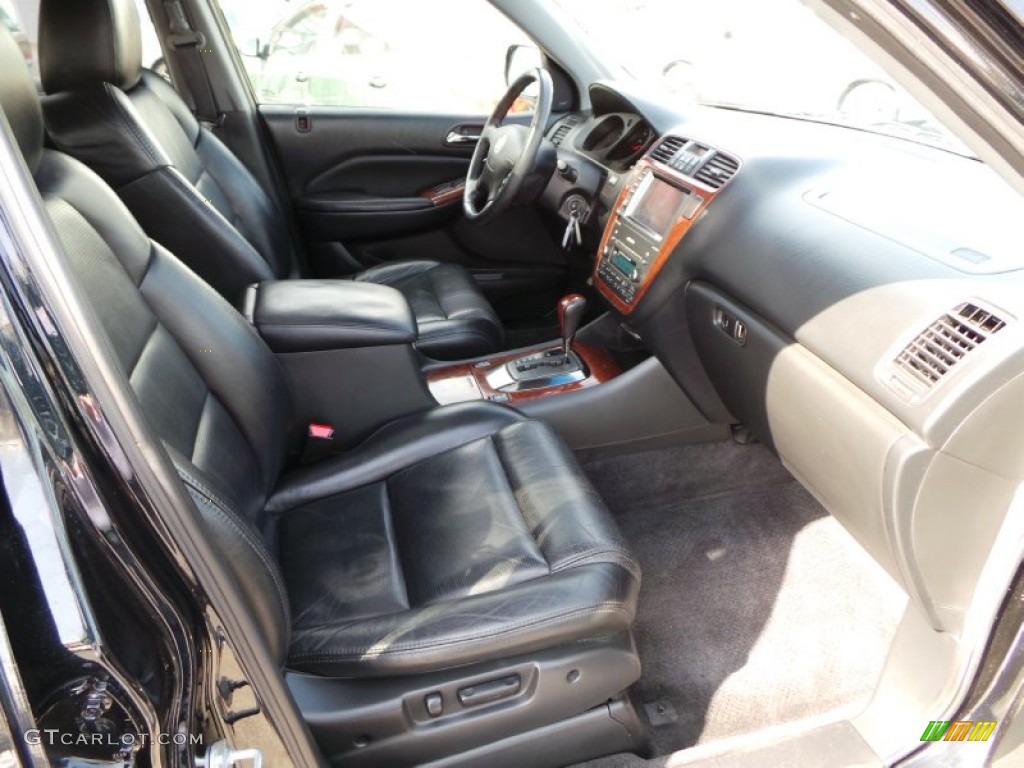 Ebony Interior 2005 Acura MDX Touring Photo #91342372