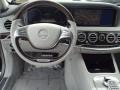 Crystal Grey/Seashell Grey 2014 Mercedes-Benz S 550 Sedan Dashboard