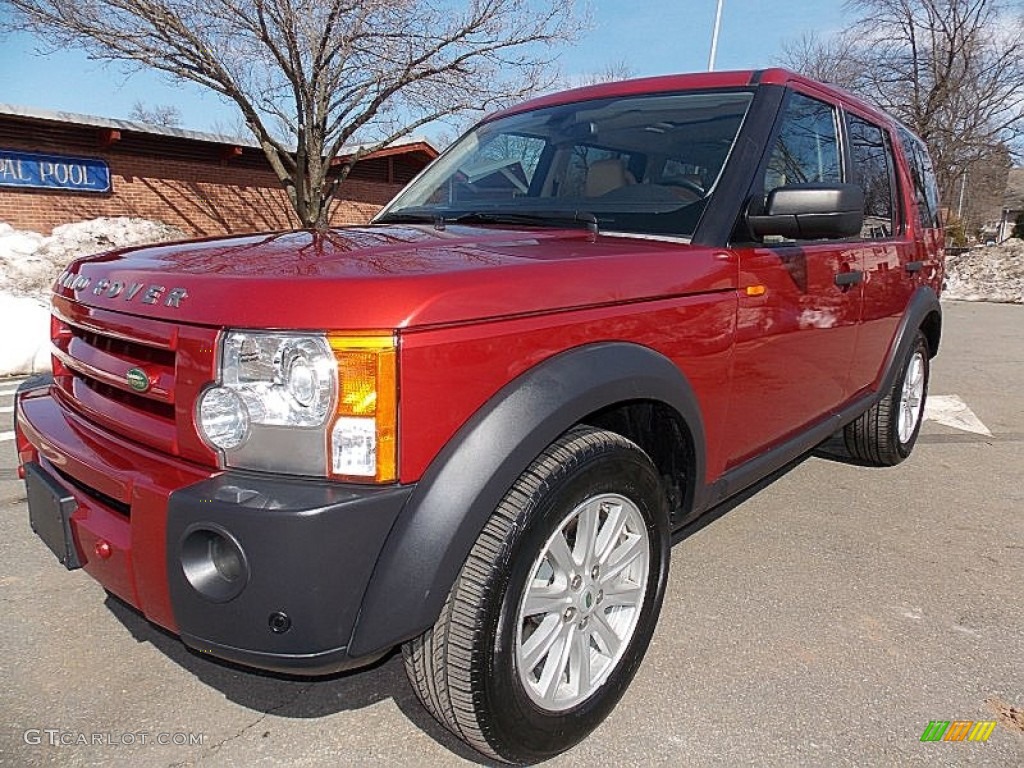 Rimini Red Metallic 2008 Land Rover LR3 V8 SE Exterior Photo #91342586