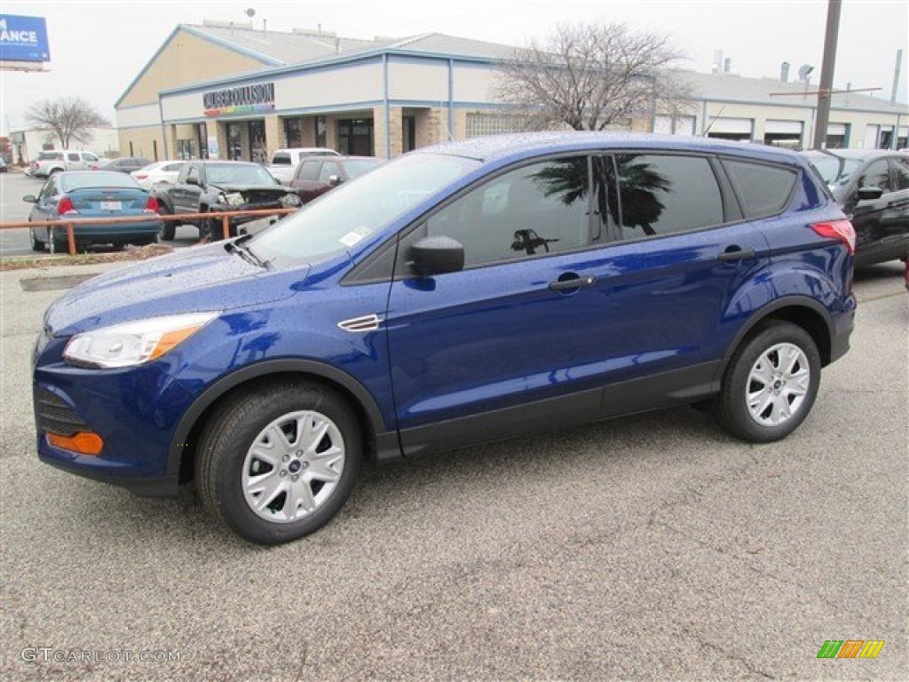 2014 Escape S - Deep Impact Blue / Charcoal Black photo #1