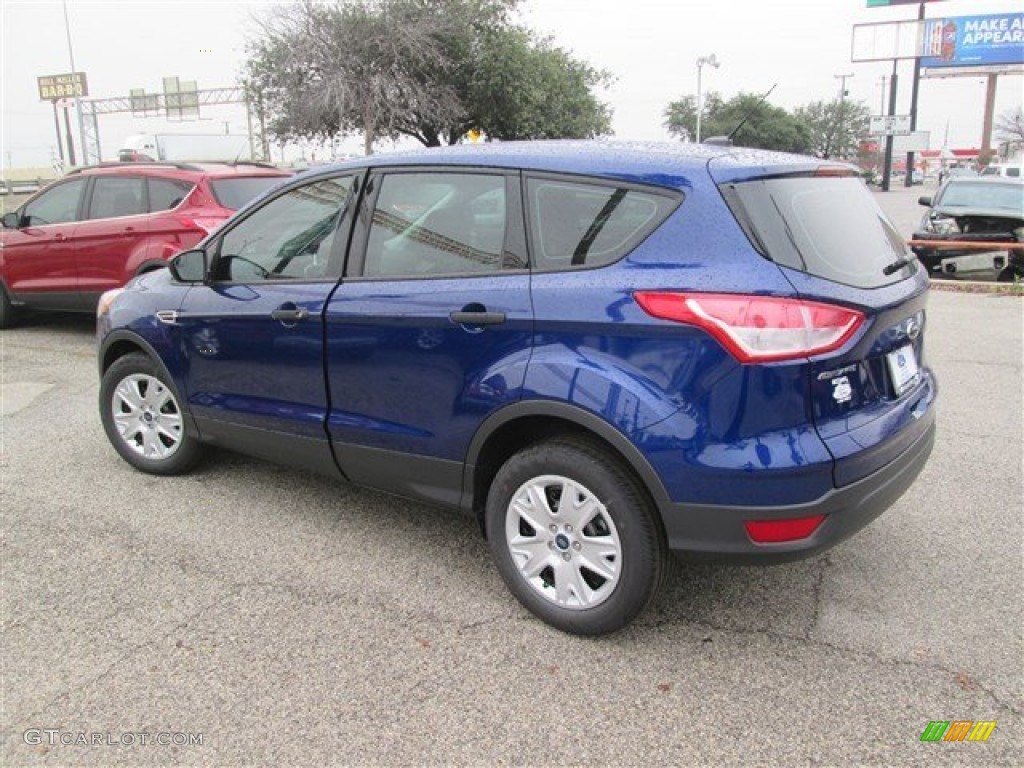 2014 Escape S - Deep Impact Blue / Charcoal Black photo #3