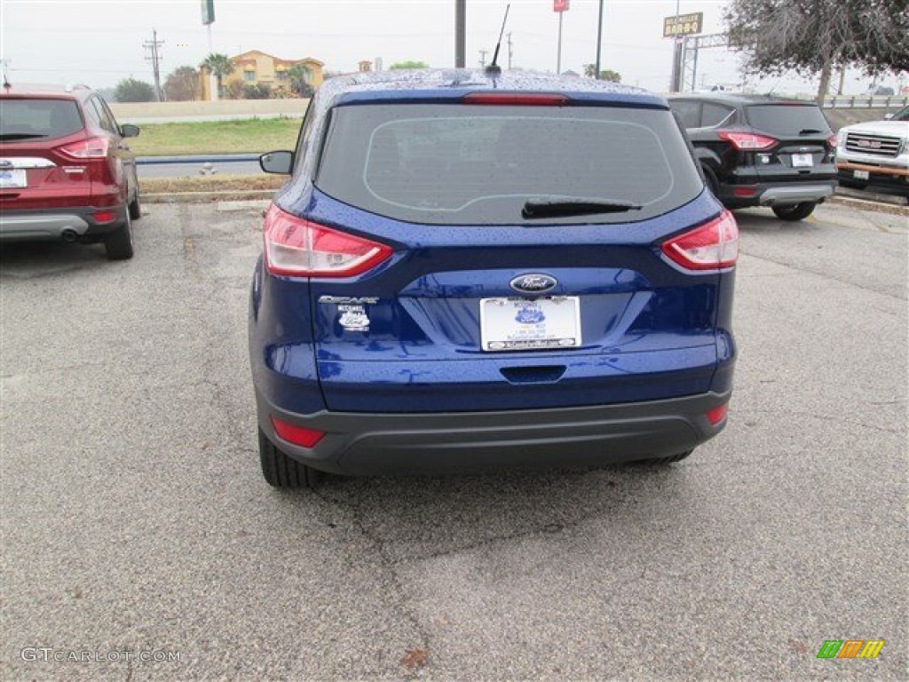 2014 Escape S - Deep Impact Blue / Charcoal Black photo #4