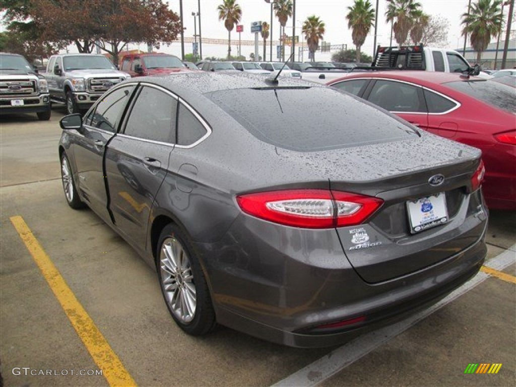 2014 Fusion Hybrid SE - Sterling Gray / Charcoal Black photo #3