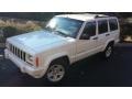 2001 Stone White Jeep Cherokee Limited  photo #1