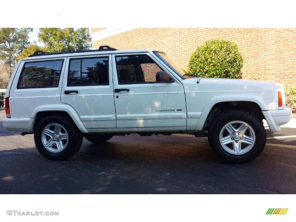 2001 Cherokee Limited - Stone White / Camel photo #3