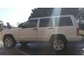 2001 Stone White Jeep Cherokee Limited  photo #14