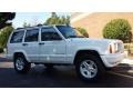 2001 Stone White Jeep Cherokee Limited  photo #15