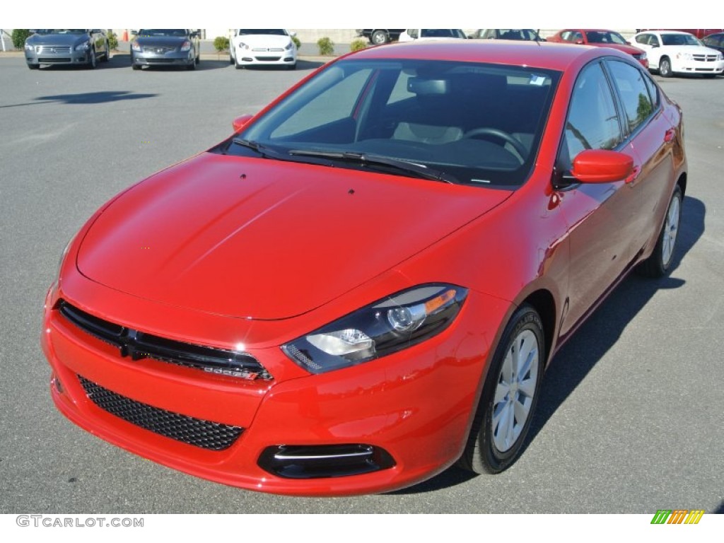 2014 Dart SXT - Redline 2 Coat Pearl / Black/Light Tungsten photo #1