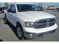 2014 Bright White Ram 1500 Big Horn Crew Cab  photo #2