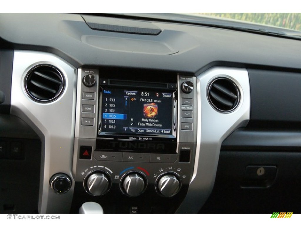 2014 Tundra SR5 TRD Double Cab 4x4 - Black / Sand Beige photo #6