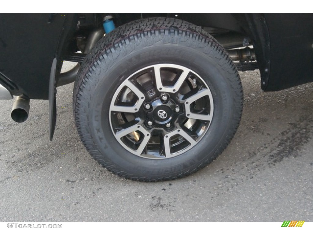 2014 Tundra SR5 TRD Double Cab 4x4 - Black / Sand Beige photo #9