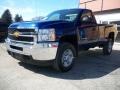 2014 Blue Topaz Metallic Chevrolet Silverado 2500HD WT Regular Cab 4x4  photo #1