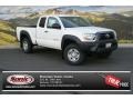 2014 Super White Toyota Tacoma Access Cab 4x4  photo #1