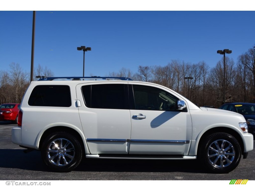 Tuscan White Pearl 2010 Infiniti QX 56 Exterior Photo #91351581