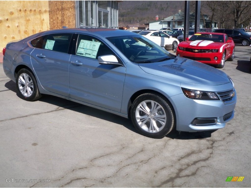 2014 Impala LT - Silver Topaz Metallic / Jet Black/Dark Titanium photo #2