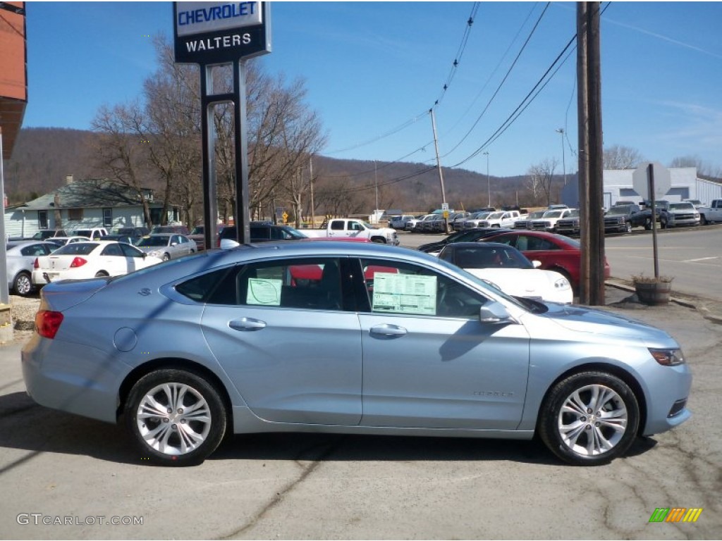 2014 Impala LT - Silver Topaz Metallic / Jet Black/Dark Titanium photo #3