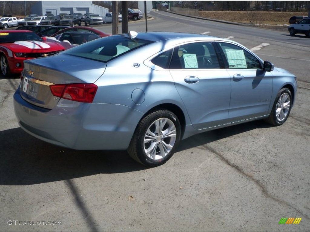 2014 Impala LT - Silver Topaz Metallic / Jet Black/Dark Titanium photo #4