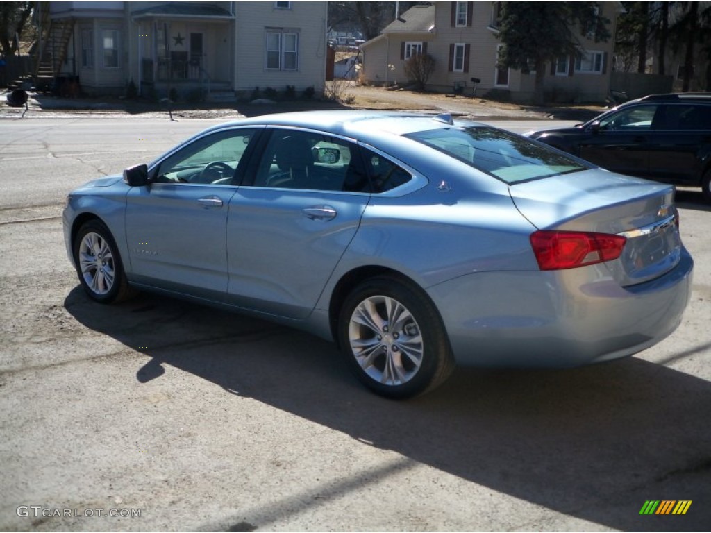 2014 Impala LT - Silver Topaz Metallic / Jet Black/Dark Titanium photo #6