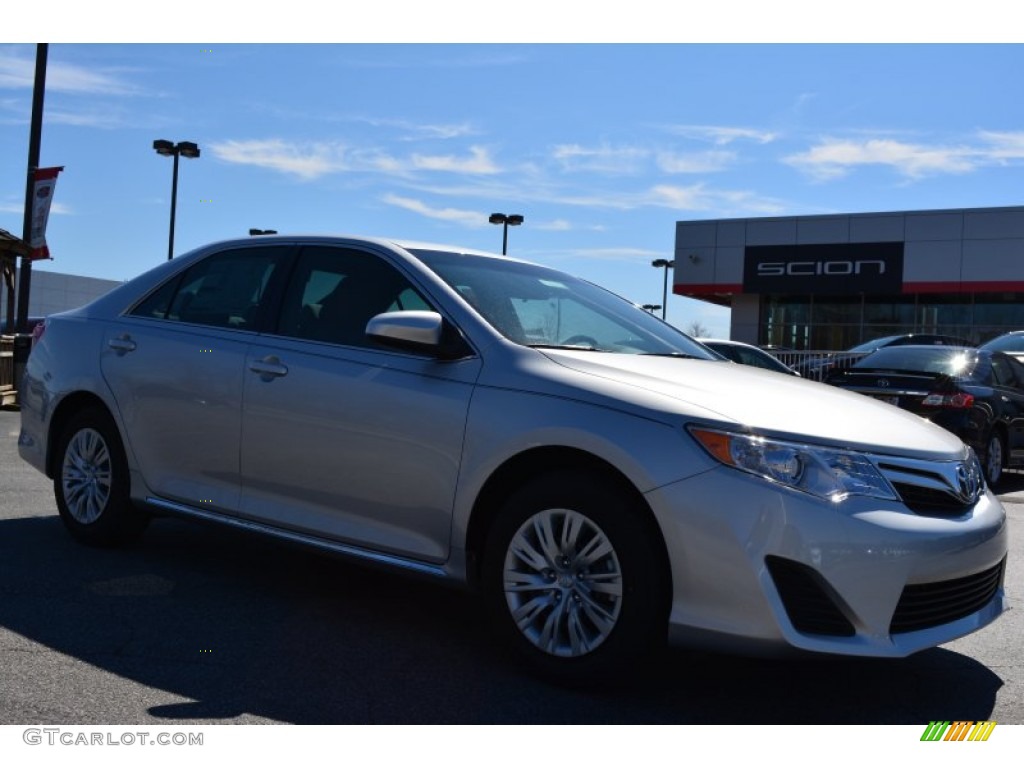 2014 Camry LE - Classic Silver Metallic / Ash photo #1