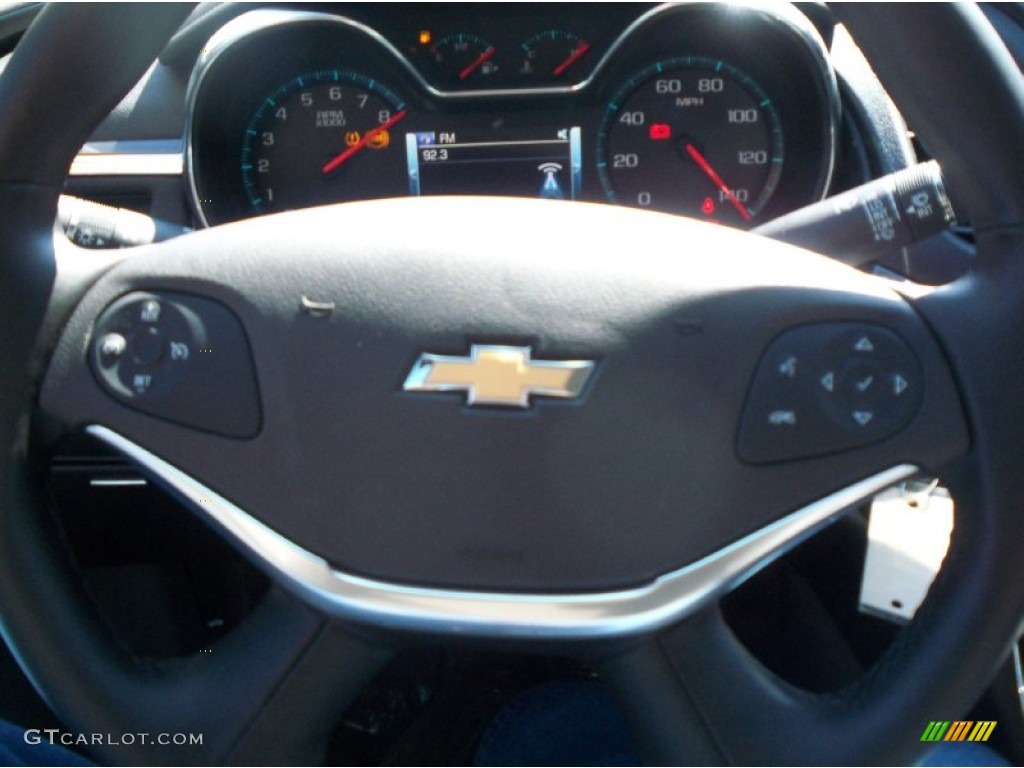 2014 Impala LT - Silver Topaz Metallic / Jet Black/Dark Titanium photo #35