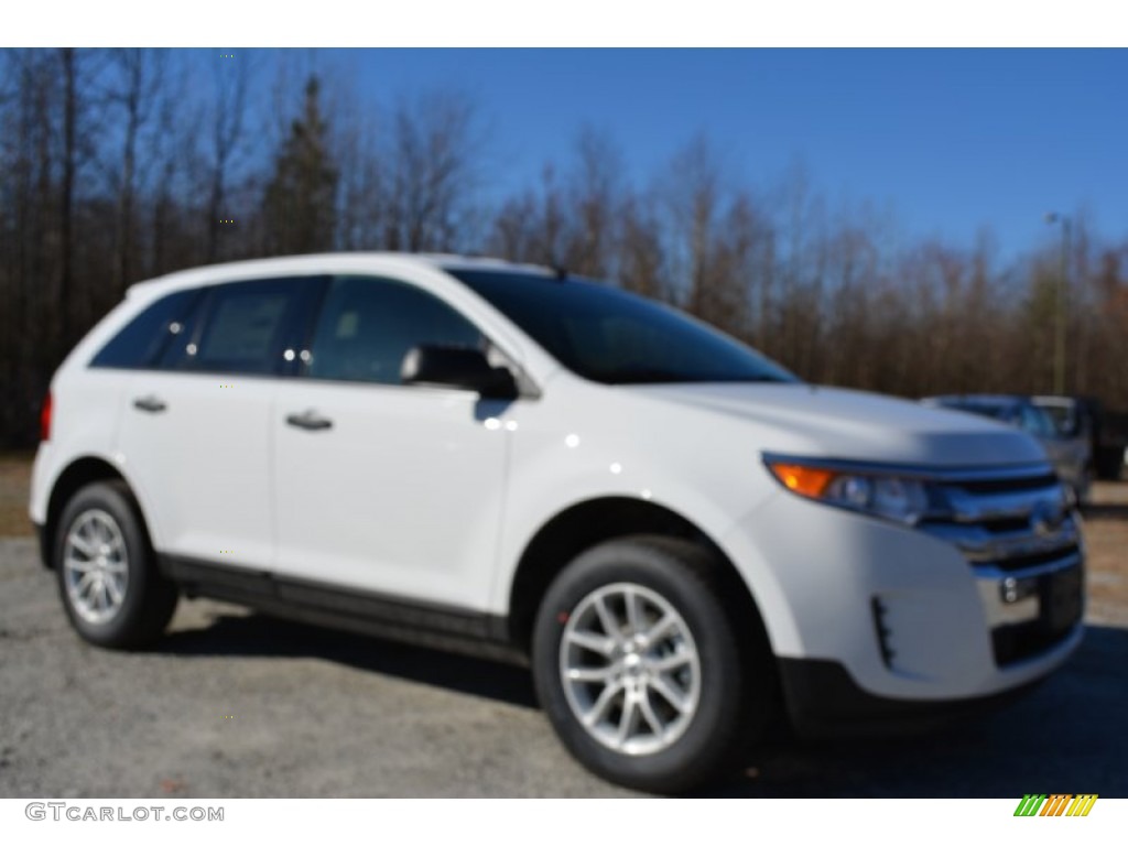 2014 Edge SE - Oxford White / Medium Light Stone photo #1