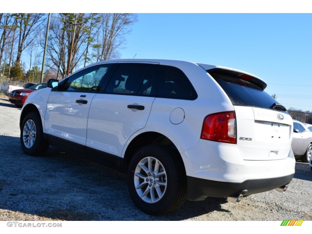 2014 Edge SE - Oxford White / Medium Light Stone photo #23