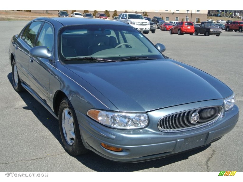 2000 LeSabre Custom - Titanium Blue Metallic / Medium Gray photo #1