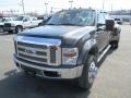 Dark Stone Brown Metallic - F450 Super Duty Lariat Crew Cab 4x4 Dually Photo No. 3