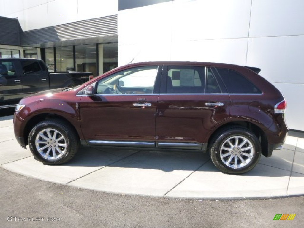 2012 MKX AWD - Cinnamon Metallic / Medium Light Stone photo #2