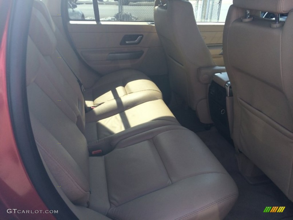 2008 Range Rover Sport HSE - Rimini Red Metallic / Almond photo #24