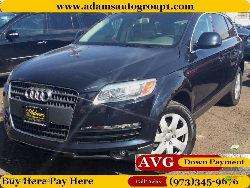 2007 Q7 3.6 Premium quattro - Cobalt Blue Metallic / Cardamom Beige photo #1