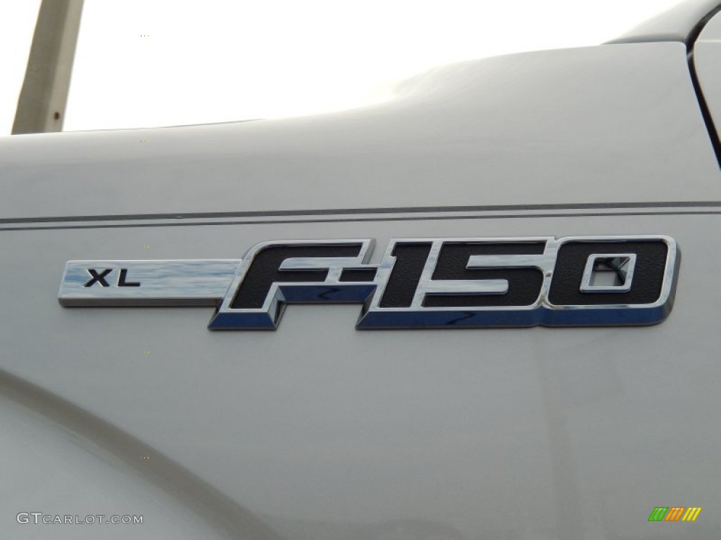 2014 F150 XL Regular Cab 4x4 - Ingot Silver / Steel Grey photo #5
