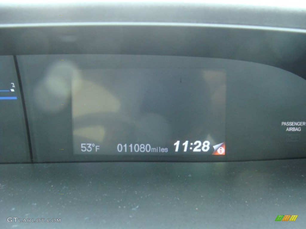 2012 Civic EX-L Coupe - Rallye Red / Stone photo #12