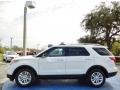 2014 Oxford White Ford Explorer XLT  photo #2