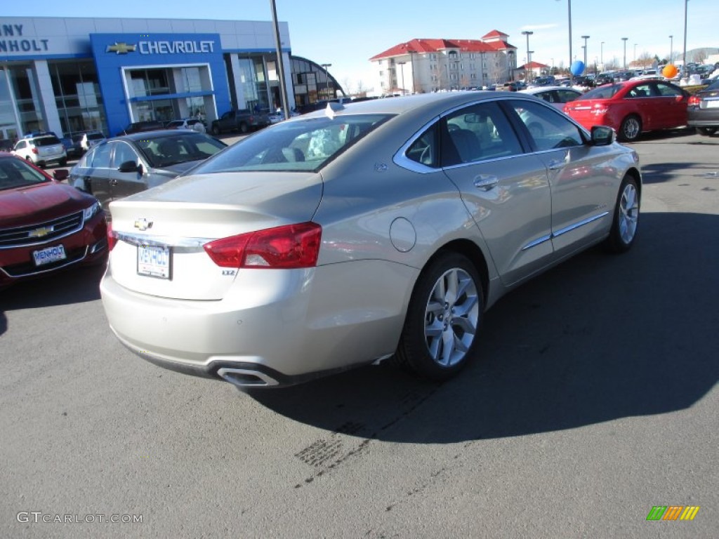 2014 Impala LTZ - Champagne Silver Metallic / Jet Black/Dark Titanium photo #6