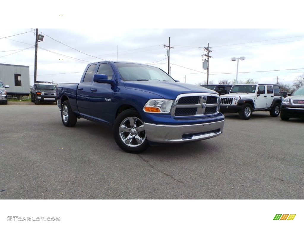 Deep Water Blue Pearl Dodge Ram 1500