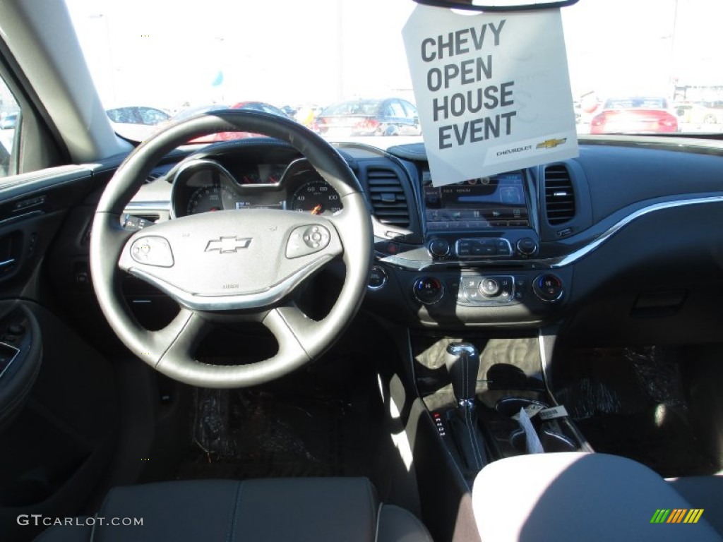 2014 Impala LTZ - Champagne Silver Metallic / Jet Black/Dark Titanium photo #11