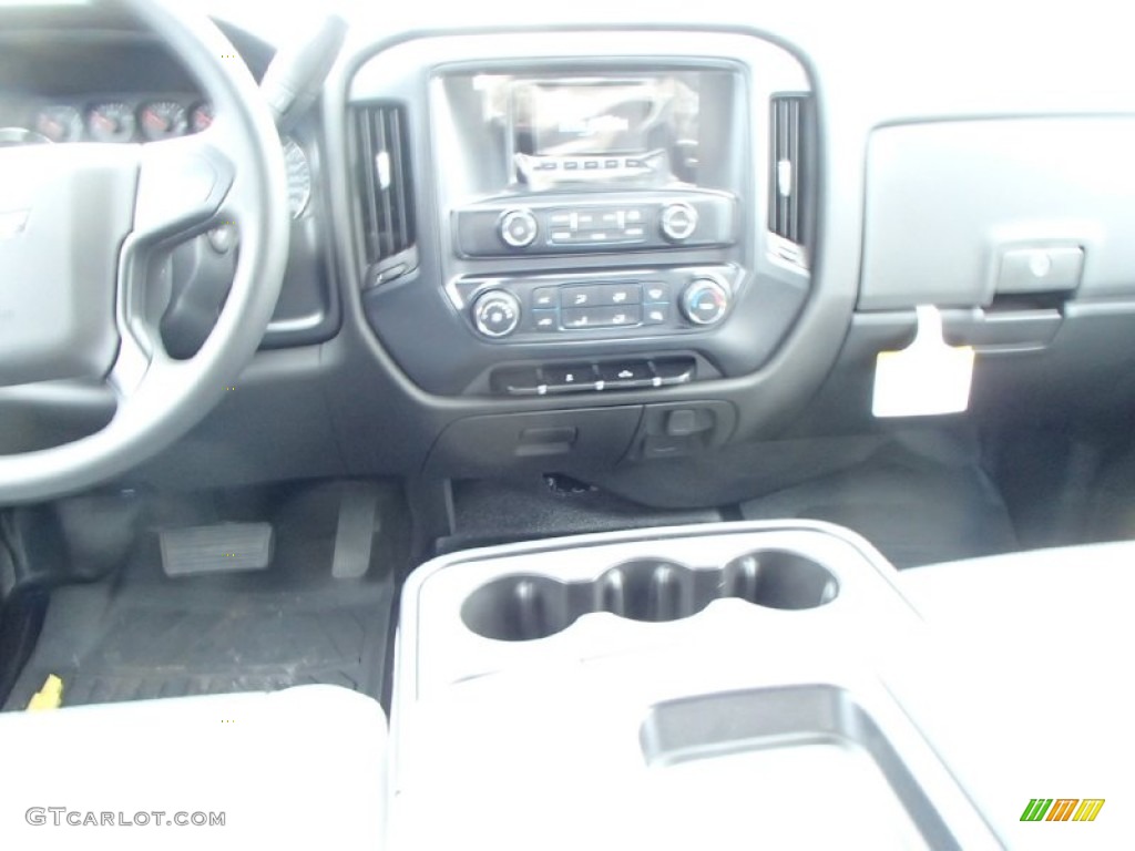 2014 Silverado 1500 WT Double Cab - Summit White / Jet Black/Dark Ash photo #4