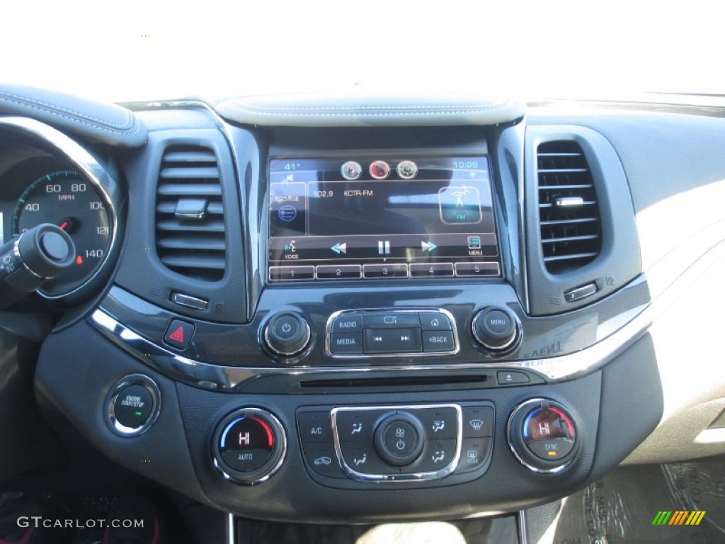 2014 Impala LTZ - Champagne Silver Metallic / Jet Black/Dark Titanium photo #15